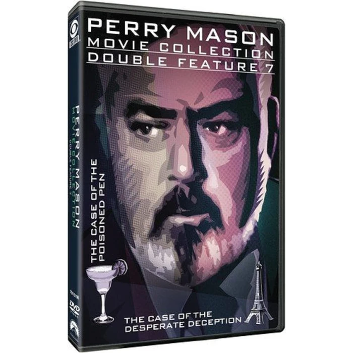 Perry Mason Double Feature: The Case of the Poisoned Pen / The Case of the Desperate Deception by UNIVERSAL - Used - Acceptable condition - US$4.72