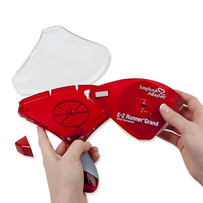 Scrapbook Adhesives by 3L 01251-6 Double-Sided E-Z Runner Grand Adhesive Refill, 150-feet,white by Scrapbook Adhesives - Image 5