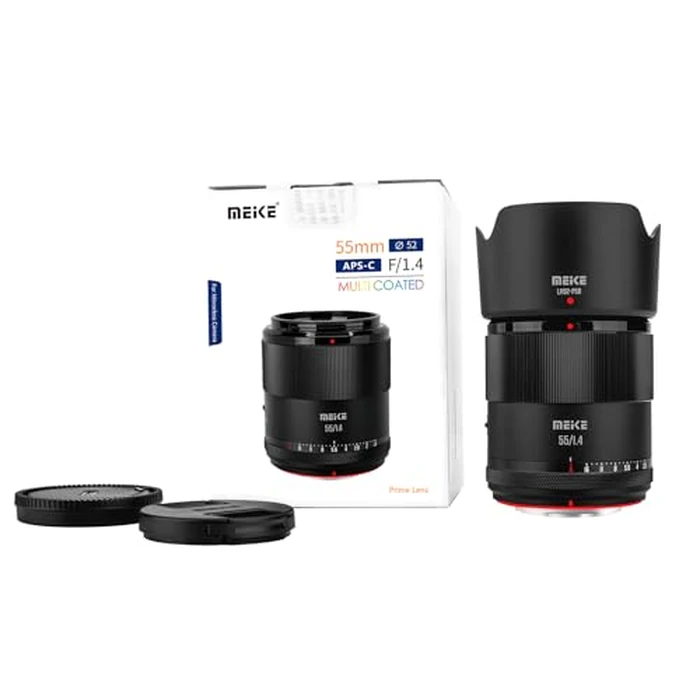 Meike 55mm F1.4 Standard Aperture APS-C Frame AF STM Lens Auto Focus Fixed Prime Portrait Lenses Nikon Z Mount Mirrorless Cameras Z5, Z6, Z7, Z6II, Z7II, Z9, Z30, Z50, Z fc by Meike - Image 6