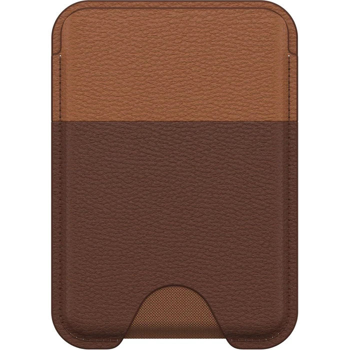 OtterBox Symmetry Series Cactus Leather MagSafe Wallet - Rich Adobe (Brown) by OtterBox - Refurbished - Brand New condition - US$33.43
