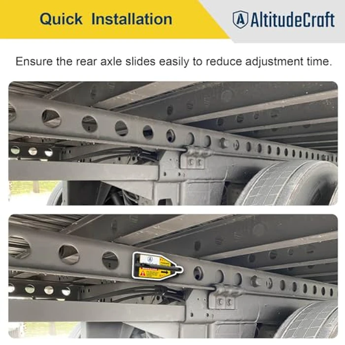 AltitudeCraft Tandem Slide Stopper for Semi Truck, Strong Magnetic Axle Stop Device for Dry Van & Refrigerator Trailer, Heavy Duty Carbon Steel Lock Pin Stopper, Semi Truck Accessories by AltitudeCraft - Image 6