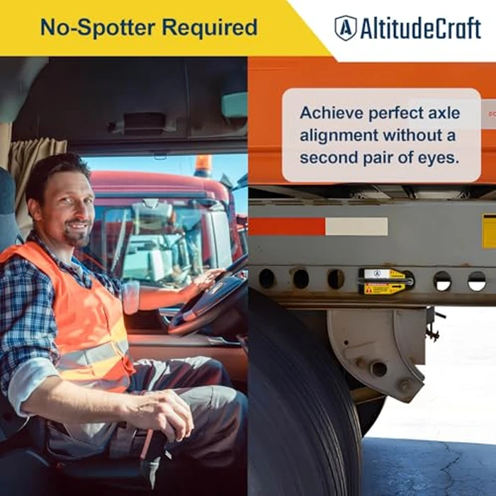 AltitudeCraft Tandem Slide Stopper for Semi Truck, Strong Magnetic Axle Stop Device for Dry Van & Refrigerator Trailer, Heavy Duty Carbon Steel Lock Pin Stopper, Semi Truck Accessories by AltitudeCraft - Image 8