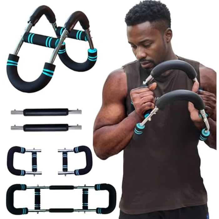 Ultimate Twister Arm Trainer, Adjustable Chest Workout Equipment, Arm Trainer for Men, Chest Trainer for Men, Shoulder Muscle Training, Portable Spring Resistance Home Fitness Equipment by OSCILLATING SLIM - Used - Like New condition