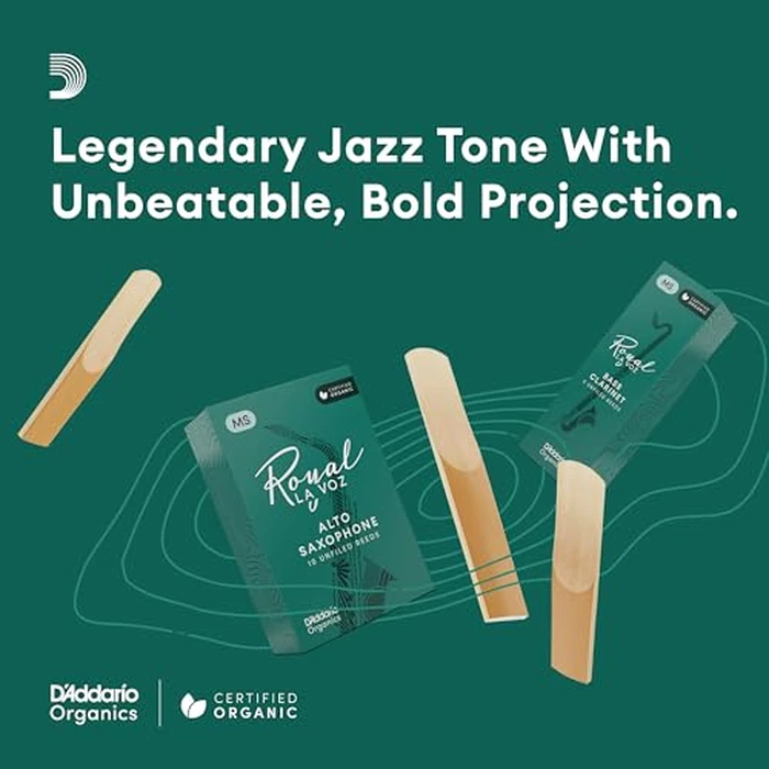 D'Addario La Voz Bb Clarinet Reeds, Strength Medium-Soft, 10-pack - RCC10MS by D'Addario - Image 4