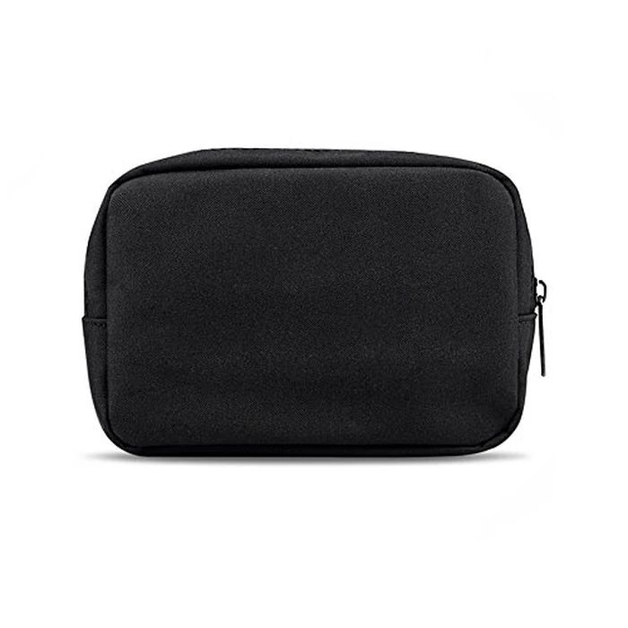 ERCRYSTO Universal Electronics/Accessories Soft Carrying Case Bag, Durable & Light-weight,Suitable for Out-going, Business, Travel and Cosmetics Kit (Small-Black) by ERCRYSTO - Used - Very Good condition - US$7.12