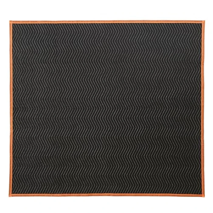 Amazon Basics Reinforced Tear-Resistant Moving Blankets, 72" x 80", Black, 6-Pack by Amazon Basics - Image 4