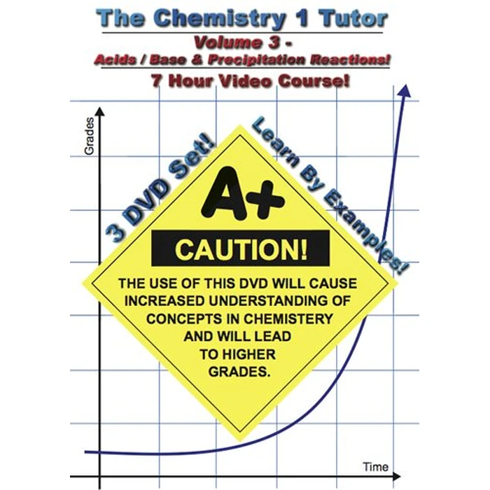The Chemistry 1 Tutor: Volume 3 by MathTutorDVD.com - Image 1