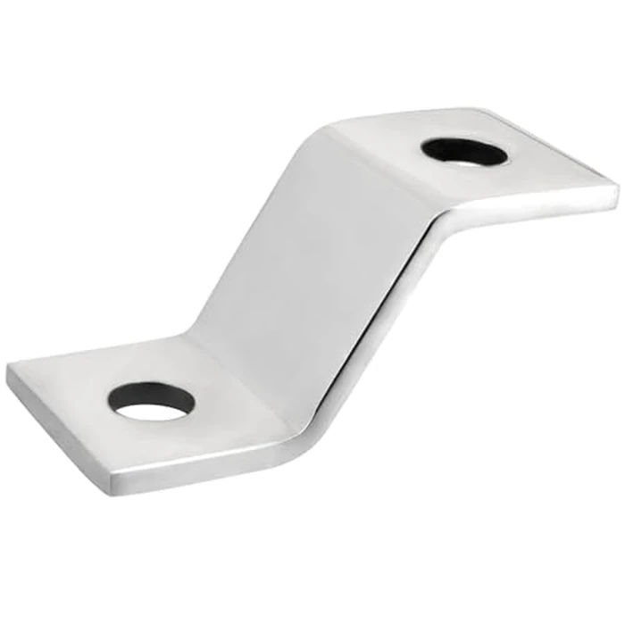 GG Grand General 33348 Stainless Steel Heavy Duty Angled Z Shape Mounting Bracket, Small by GG Grand General - Used - Like New condition