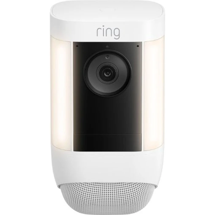 Ring Spotlight Cam Pro Outdoor Surveillance Camera - White by Ring - Refurbished - Excellent condition - US$231.99