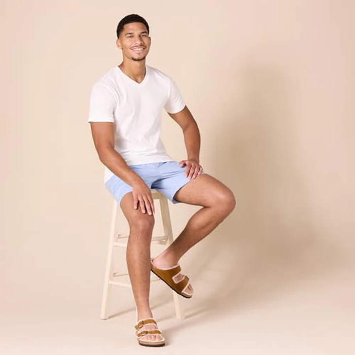 Amazon Essentials Men's V-Neck Undershirt, Breathable Cotton, Pack of 6, White, XX-Large by Amazon Essentials - Image 4