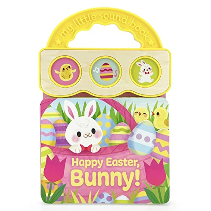 Happy Easter, Bunny! 3-Button Sound Board Book for Babies and Toddlers by Cottage Door Press - Image 1