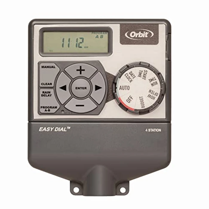 Orbit 28964 Easy Dial 4-Station Indoor Sprinkler Controller by Orbit - Used - Like New condition - CA$24.16