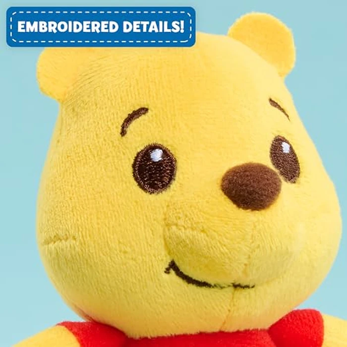 Disney Perch’d 4-inch Shoulder Plush Winnie the Pooh Stuffed Animal, Wearable Plushie, Soft Toy for Fans, Girls, Boys, Kids, Ages 2 and Up by Just Play, Kids Toys for Ages 3 Up by Just Play by Disney - Image 4
