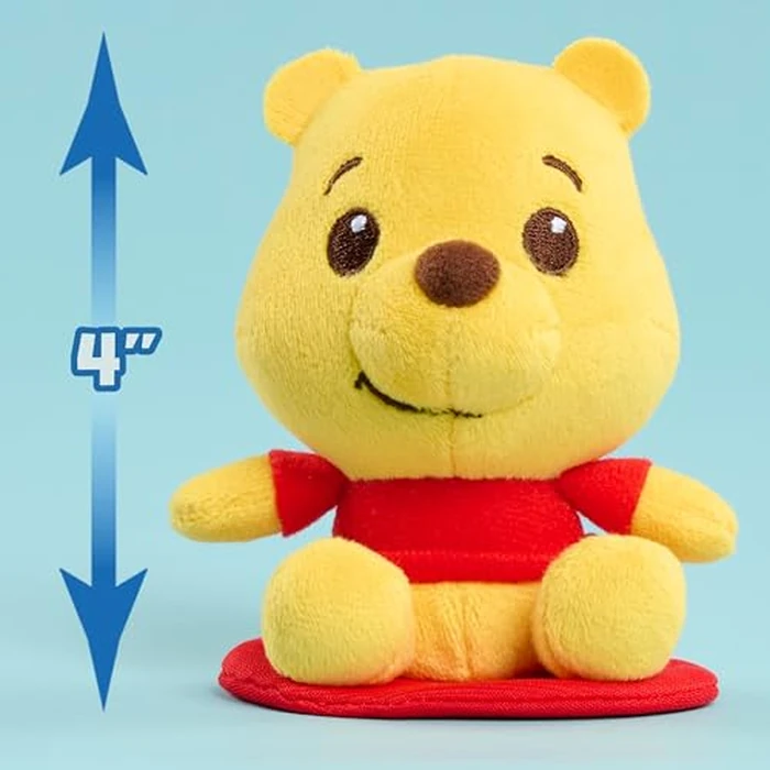 Disney Perch’d 4-inch Shoulder Plush Winnie the Pooh Stuffed Animal, Wearable Plushie, Soft Toy for Fans, Girls, Boys, Kids, Ages 2 and Up by Just Play, Kids Toys for Ages 3 Up by Just Play by Disney - Image 6