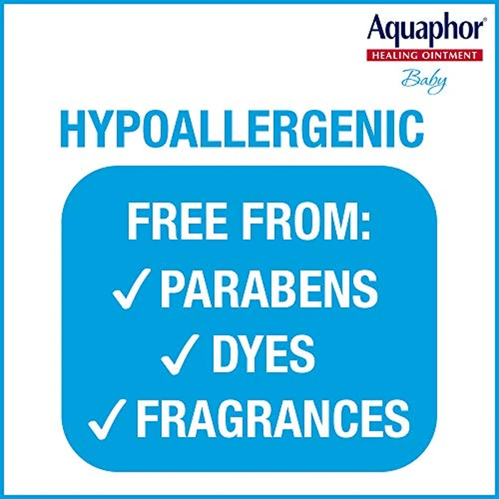 Aquaphor Baby Healing Ointment (14 Oz) + 3-in-1 Diaper Rash Cream (3.5 Oz), Hypoallergenic and Fragrance Free Skin Care Set for Babies by Aquaphor - Image 4