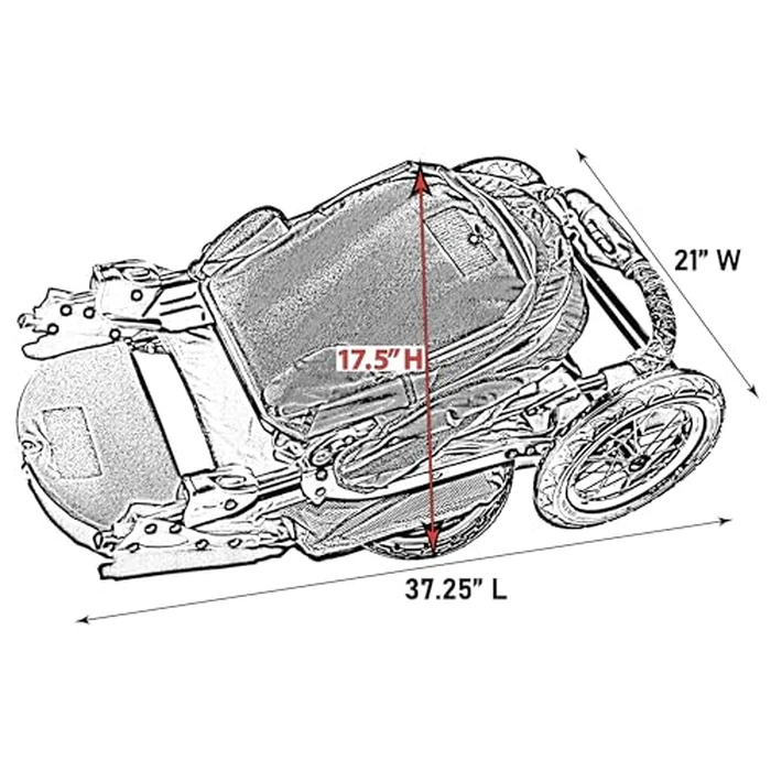 Pet Gear No-Zip Jogger Pet Stroller for Cats/Dogs, Zipperless Entry, Airless Tires, Easy One-Hand Fold, Cup Holder + Storage Basket, Hunter by PET GEAR INC - Image 4