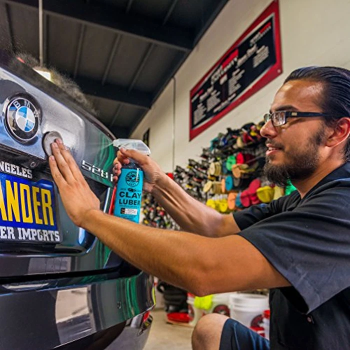 Chemical Guys Clay Bar Kit, Medium Duty with Luber Synthetic Lubricant - Removes Embedded Dirt, Restores Smooth Paint, Preps for Wax and Sealant - Safe for Cars, Trucks, SUVs, 16 oz, 2 Items by Chemical Guys - Image 2