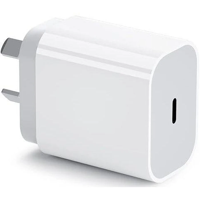iPhone Charger 20W USB C Charger with USB C to Lightning Cable 1m - White by No.1 Casing - Image 2