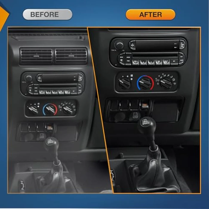 Nilight A/C Heater Climate Control Module Switch Panel Compatible with 1999 2000 2001 Jeep Wrangler TJ 2002 2003 2004 Wrangler TJ Right Hand Driver Truck Replacement Air Conditioning Panel by Nilight - Image 8