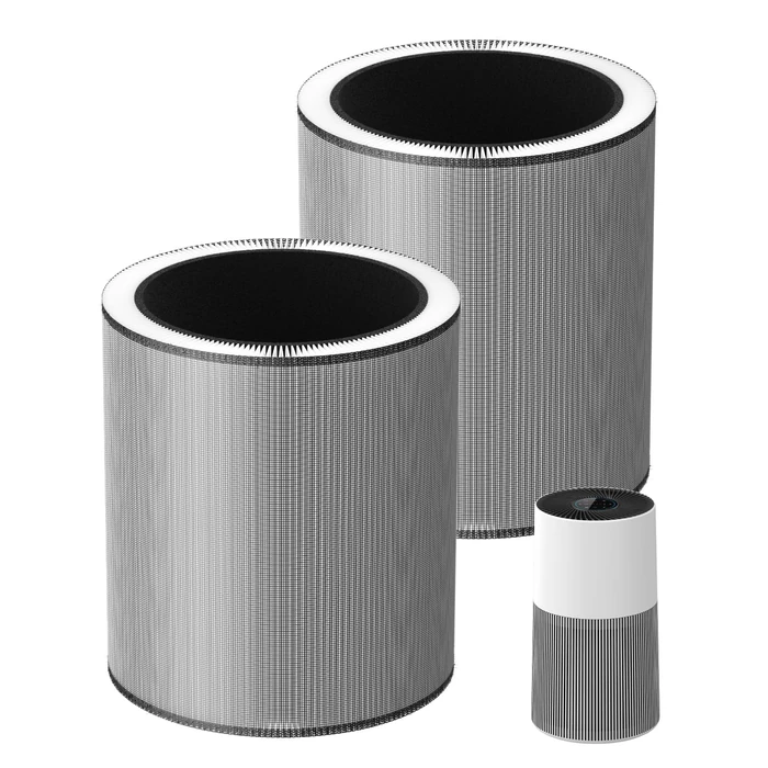 C610 Replacement Filter Z Compatible with Winix C610 Air Purifier, 3 in 1 HEPA Filter with Activated Carbon and Pre-Filter, Compares to Part # 1712-0121-00, 2 Pack by iSingo - Image 1