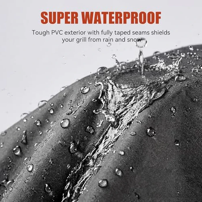 Z GRILLS Pellet Grill Cover 49 Inch | Official Genuine | Upgraded 600D Polyester, Heavy Duty, Waterproof, Weather Resistant Grill Cover for 450 Series, 550B2, 550B4 Smoker (EXL. 550A, 550B, 550C) by Z GRILLS - Image 5