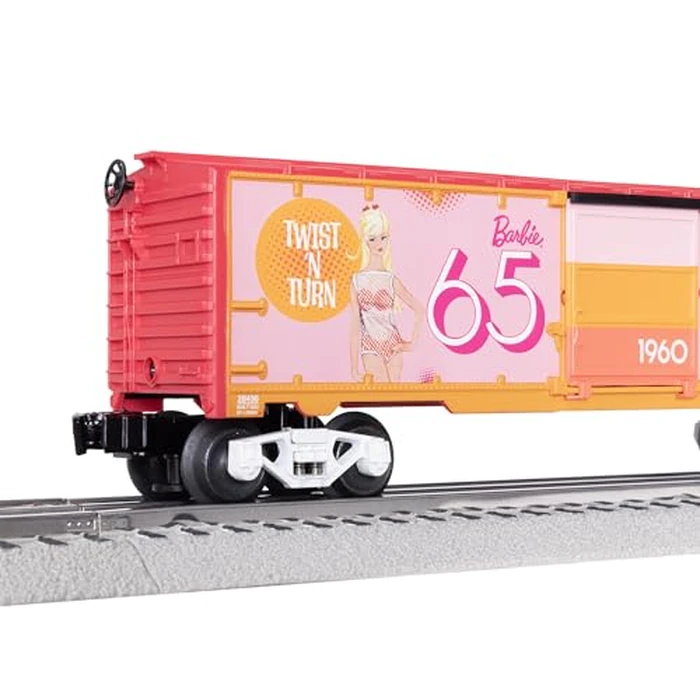 Lionel Mattel Barbie 65th Anniversary 1960s O Gauge Model Train Boxcar by Lionel - Image 3