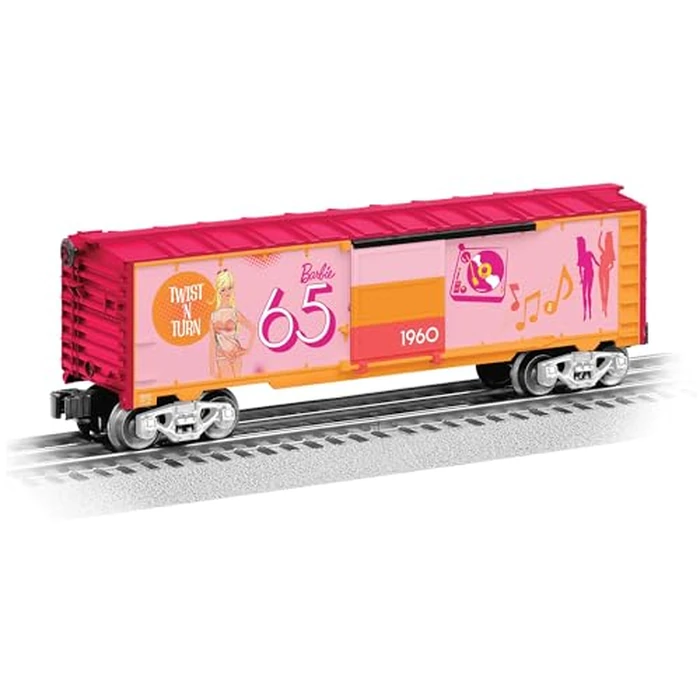 Lionel Mattel Barbie 65th Anniversary 1960s O Gauge Model Train Boxcar by Lionel - Image 4