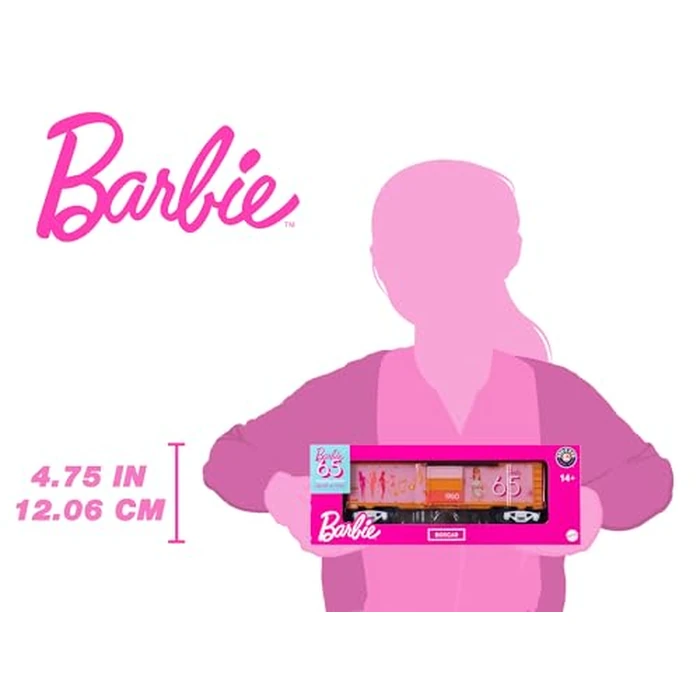 Lionel Mattel Barbie 65th Anniversary 1960s O Gauge Model Train Boxcar by Lionel - Image 9