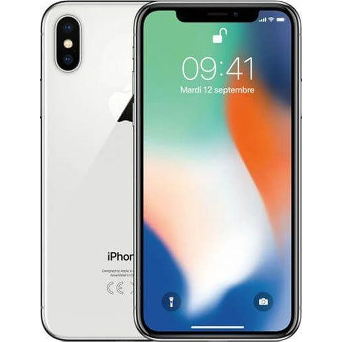 iPhone X - 64GB - Silver by Apple - Image 1