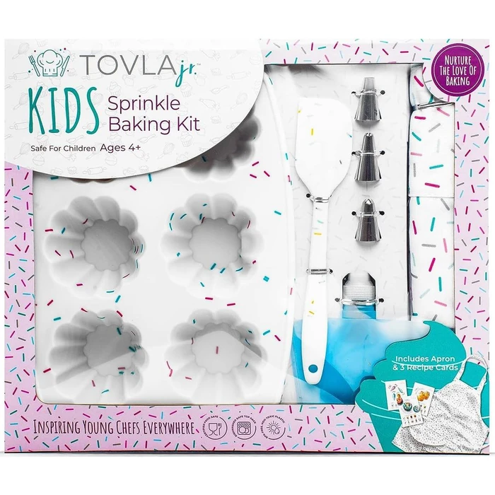 Tovla Jr Kids Sprinkle Baking Set - White by Tovla Jr. - Refurbished - Brand New condition - US$48.20