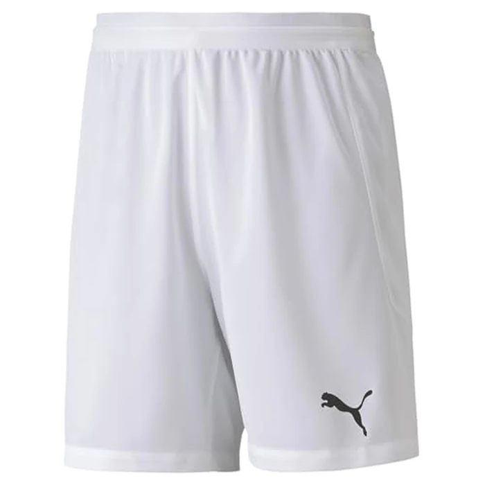 PUMA Unisex Youth TeamFinal 21 Knit Shorts, White, M by PUMA - Used - Like New condition - US$11.78