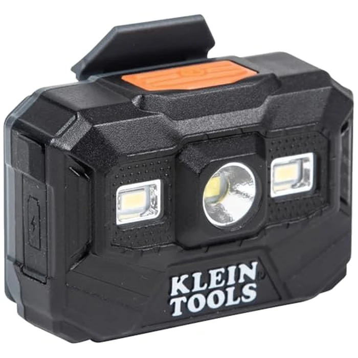 Klein Tools 56062 Rechargeable LED Headlamp / Worklight for Klein Hardhats, 300 Lumens, All-Day Runtime, 3 Modes, for Work and Outdoors by KLEIN TOOLS - Used - Good condition