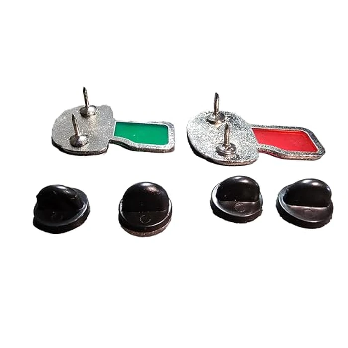 Cielo West Gummy Bear Sparkle Glitter Cute Lapel Pin Backpacks Set of 2 (DBZ Scouter Set, 2) by Cielo West - Image 6