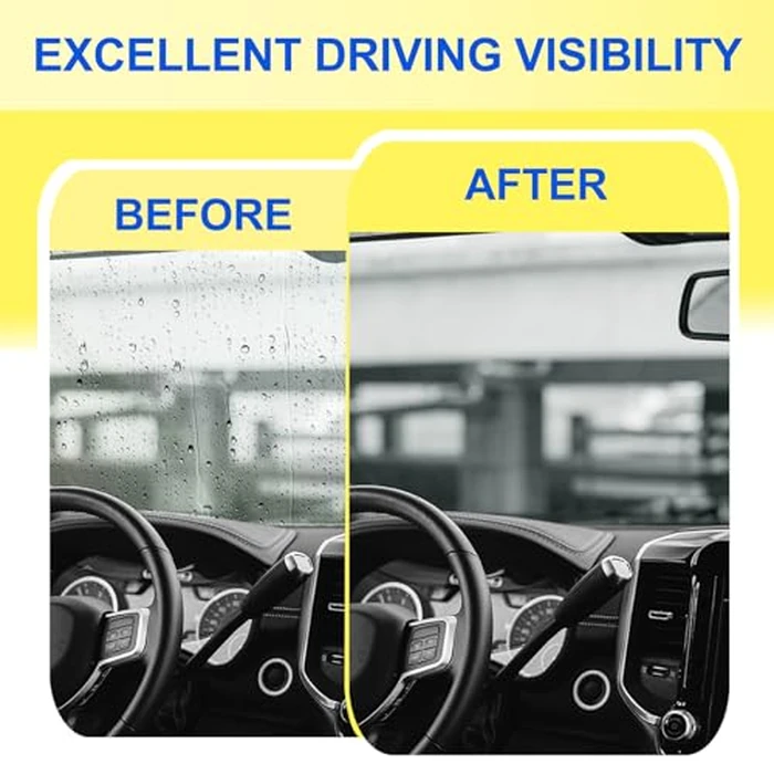 OEM Quality 24" + 20" Premium All-Seasons Durable Stable and Quiet Windshield Wiper Blades-J Hook Wipers(Set of 2) by ANIKLUIM - Image 4