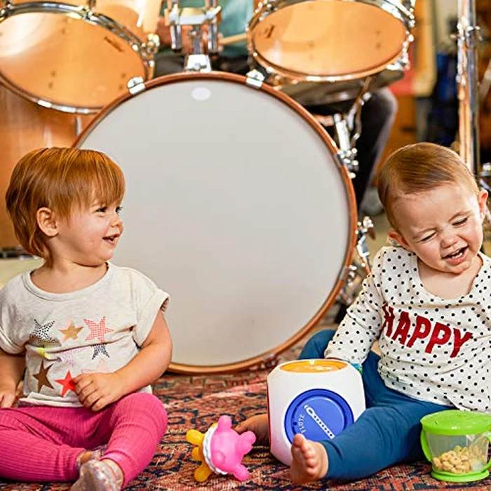 Munchkin Mozart Magic Cube Music Toy for Baby and Toddler - Includes 5 Instrument Sounds, 8 Mozart Songs and Lights by Munchkin - Image 2