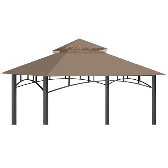 Replacement Canopy Top for Target Madaga Gazebo Model L-GZ136PST (Khaki) by OIPUNSHLE - Used - Acceptable condition - US$47.39