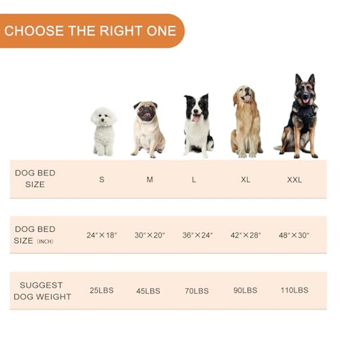 VANKEAN Reversible Cool and Warm Dog Bed Mat for Crates - Stylish Pad With Waterproof Inner Linings and Removable Machine Washable Cover, Firm Support for Small to XX-Large Dogs, Grey by VANKEAN - Image 7