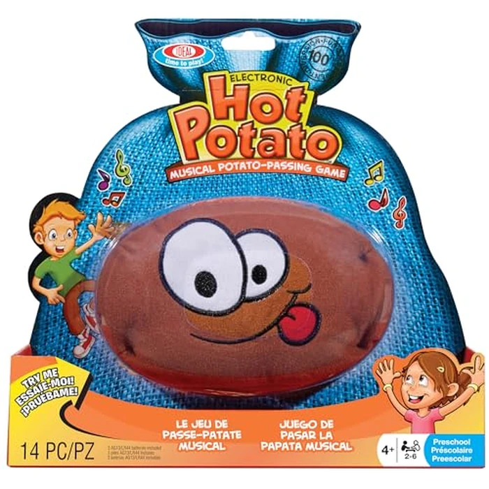 Alex: Ideal: Electronic Hot Potato - Party Game, Musical Potato-Passing Game, Plush Battery-Powered Spud, Fast-Paced, Preschool, Family & Kids Ages 4+ by IDEAL - Used - Very Good condition