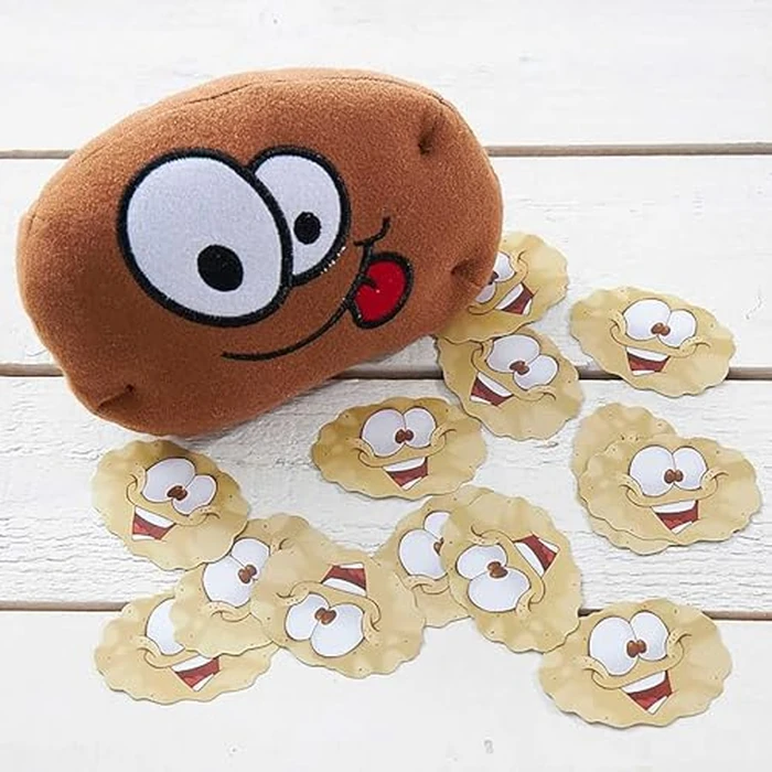 Alex: Ideal: Electronic Hot Potato - Party Game, Musical Potato-Passing Game, Plush Battery-Powered Spud, Fast-Paced, Preschool, Family & Kids Ages 4+ by IDEAL - Image 4