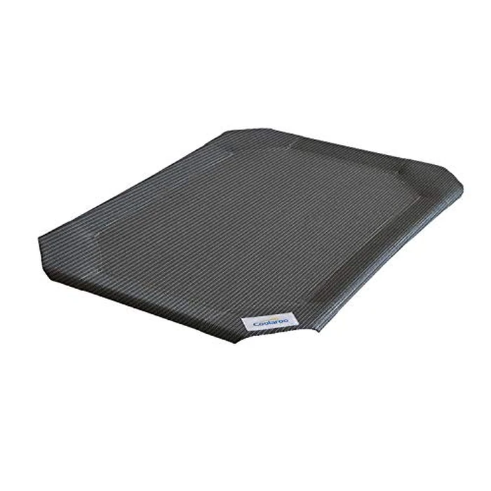 Coolaroo The Original Elevated Pet Bed Replacement Cover, Large Gunmetal , 51"L x 51"W x 0.3"Th by Coolaroo - Used - Like New condition