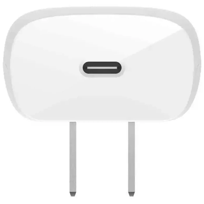 Belkin BoostCharge USB-C PD Wall Charger With PPS + Pro Flex USB-C To USB-C Cable Magnetic Cable - White by Belkin - Image 3