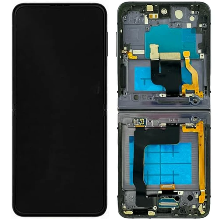 Foufinin for Samsung Galaxy Z Flip 4 Screen Replacement for Samsung Z Flip 4 5G Screen Replacement with Frame SM-F721U SM-F721W LCD Display Touch Digitizer Assembly with Tools 6.7 Inch by Foufinin - Image 2