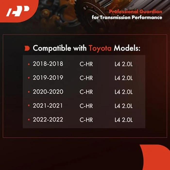 A-Premium Automatic Transmission Fluid Filter with Pan Gasket, Compatible with Toyota C-HR CHR 2018 2019 2020 2021 2022 by A-Premium - Image 2