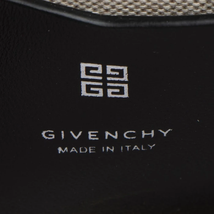 Givenchy 4G Embroidered Canvas 4G Small Shoulder Bag - Canvas - Blue by Givenchy - Image 8