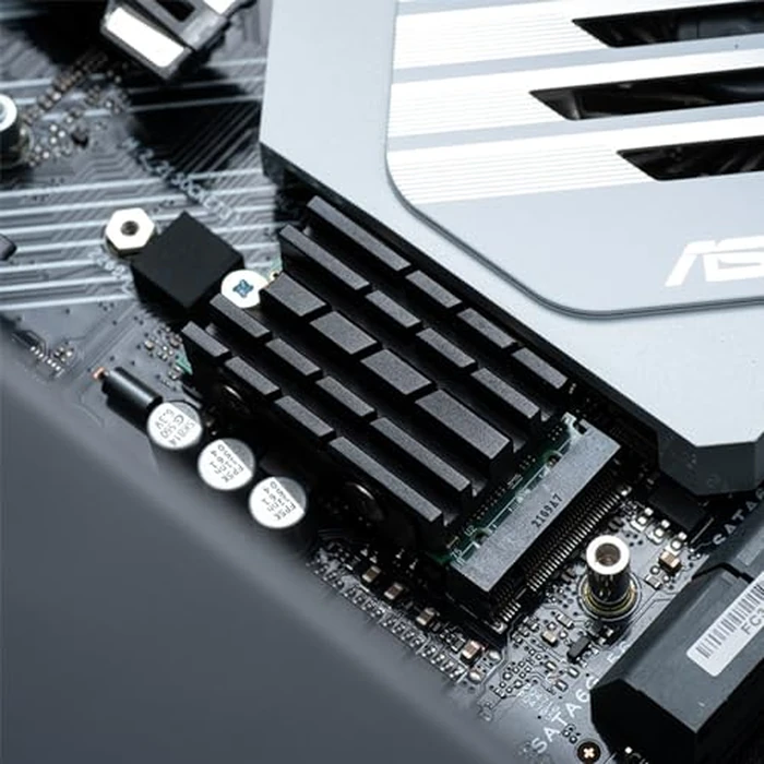 M.2 2242 SSD Heatsink, 2242 NVME SSD Heat Sink Aluminum 2242 Heatsink with Thermal Pads for 2242 Solid Hard Drive by JOYJOM - Image 5