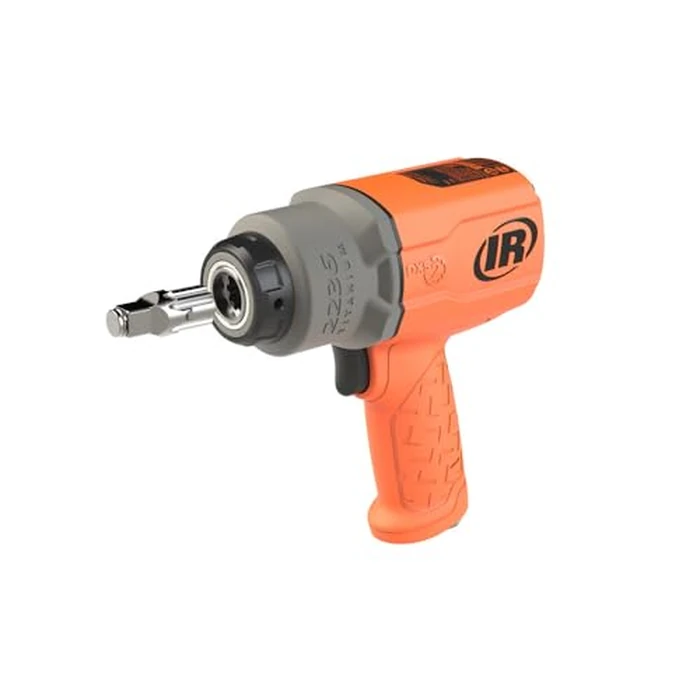 Ingersoll Rand 2236QTIMAX-O DXS2 1/2" Air Impact Wrench, Quiet, 1500 ft-lb Torque, Titanium Hammercase, Friction Ring Retainer, Orange by Ingersoll Rand - Used - Very Good condition - US$272.74