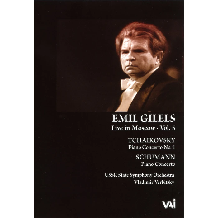 Emil Gilels: Live in Moscow, Vol. 5 - Tchaikovsky/Schumann by Video Artists Int'L - Used - Very Good condition - US$29.00