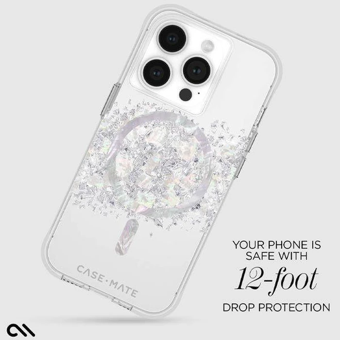 Case-Mate Case-Mate Karat Phone Case with MagSafe for iPhone 15 Pro - Touch of Pearl by Case-Mate - Image 6