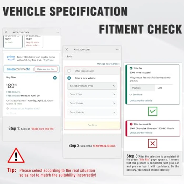 ADCARLIGHTS Headlight Assembly Pair for 2009-2010 Toyota Corolla (Base/CE/LE/XLE, North America Built) Clear Lens Chrome Housing Amber Reflector Left Right W/O Bulbs by ADCARLIGHTS - Image 2