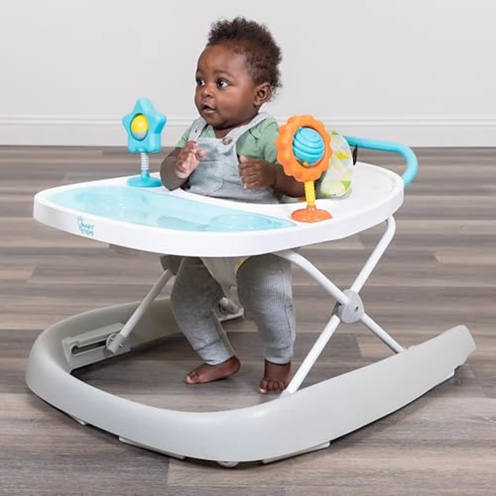 Smart Steps(R) by Baby Trend Dine N’ Play 3-in-1 Feeding Walker, Harmony Fun by Smart Steps - Image 2